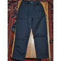Truworths High Waisted Navy Pants - 100% Cotton - Size 36