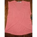 Country Road T-Shirt - Coral colour - 100% Cotton - Size M
