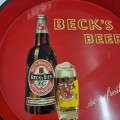 Vintage Beck`s Beer Advertising Tray - Beer Tray - Made in Germany