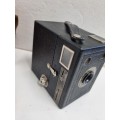 Vintage Six-20 Popular Brownie Camera with pouch