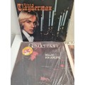 4 x Richard Clayderman LPs / Vinyl Records - One is a double LP