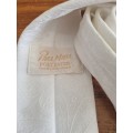 White Paisley Tie by Pall Mall