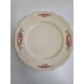 Beautiful Vintage Alfred Meakin Plate with rose detail - Diameter - 25cm