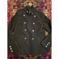 Black Jacket with button detail - Woolworths - Size 12