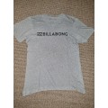 Grey Billabong T-Shirt - Size M