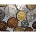 43 x International Coins