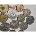 43 x International Coins