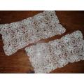 2 x Beautiful Doilies - 43cm x 20cm each