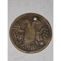 19th Century Victoria Brass Token - Double Headed Eagle