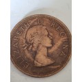 1954 1D coin