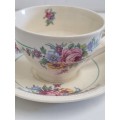 Burleigh Duo - Cup and Saucer - Made in England