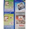 Overhead Photocopy Film / Transparency Film - Pelikan and Folex - 4 Boxes