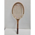 Vintage Wooden Dunlop Maxply Tennis Racket - See pictures