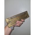 Solid Brass letter plate - letter box plate