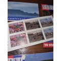 5 x Easi Post Stamp Booklets - National parks, Fauna and Flora, etc
