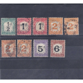 ASSORTED POSTAGE DUES - SEE TWO SCANS