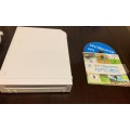 Nintendo wii console with remotes and wii sports