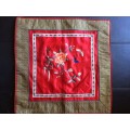 Vintage 100% silk Chinees embroyed pillow case