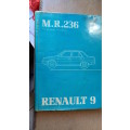 1 x Renault 9 Workshop Manual M.R.236