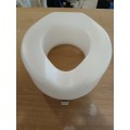 1 x toilet seat racer white