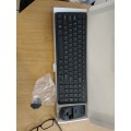 1 x wireless keyboiard and mouse new without dongle