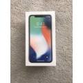 2017 iPhone X 256GB Silver ***SEALED***