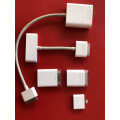 Apple 30 pin Adapters (5 adapters)