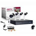 4 Channel CCTV Kit With Internet And 4G Phone Viewing