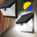 40 LED Solar Motion Sensor Wall Light - Set Of 2