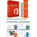 Microsoft Office 2019 Microsoft Office Professional Plus 2019 Lifetime keys - Free Same Day Delivery