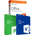COMBO DEAL ! Microsoft OFFICE 2019 PRO+PROJECT 2019 PRO+VISIO 2019 PRO(FREE DELIVERY)30 MIN SHIPPING