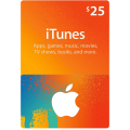 $25 Apple iTunes Gift Card (US) - SAME DAY DELIVERY