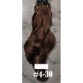 55-60cm clip in hair extensions 10pc set- wavy, Synthetic hair (PART 01)