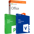 COMBO DEAL ! OFFICE 2019 PRO+PROJECT 2019 PRO+VISIO 2019 PRO(SPECIAL)