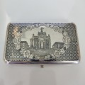 Vintage Russian Imperial Silver Niello Case #O0007