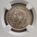 1943 1 Shilling AU58 #C0033