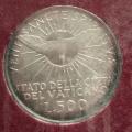 1958 500 Lire Silver Vatican Coin in Booklet #C0070