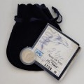 2001 2 and a Half Cent Dolphin with pouch and certificate #C0094
