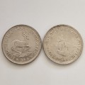 1952 and 1953 5 Shilling  #C0098