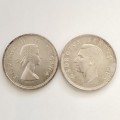 1952 and 1953 5 Shilling  #C0098