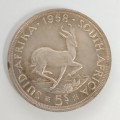 1958 5 Shilling #C0134