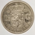 1961 Two and a Half Gulden in Flip  #C0142