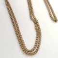 Gold Costume Necklace #O0063