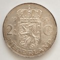 1966 Two and a Half Gulden Netherlands #C0138