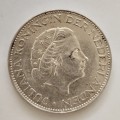 1966 Two and a Half Gulden Netherlands #C0108