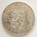 1966 Two and a Half Gulden Netherlands #C0108