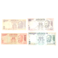 10 20 50 100 Rupees India (Set of 4 Notes) #N0013