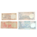 10 20 50 100 Rupees India (Set of 4 Notes) #N0013