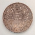 1940 Southern Rhodesian Half Crown #C0148