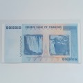 UNC AA 100 Trillion Dollar Zimbabwe Note #N0019